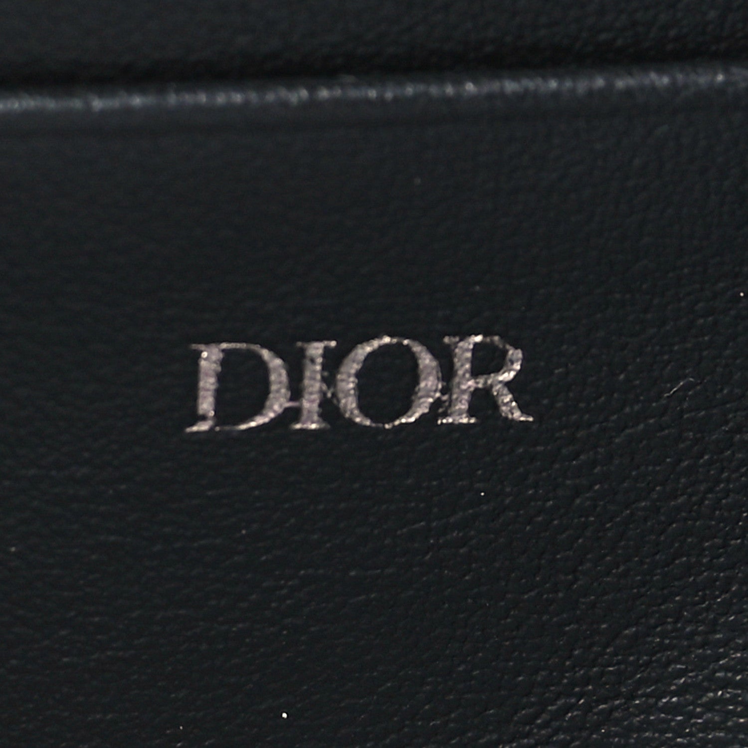 Christian Dior Oblique Pouch Navy Blue 7 of 10