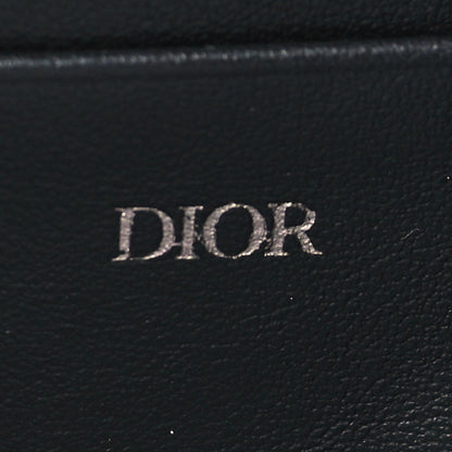 Christian Dior Oblique Pouch Navy Blue 7 of 10