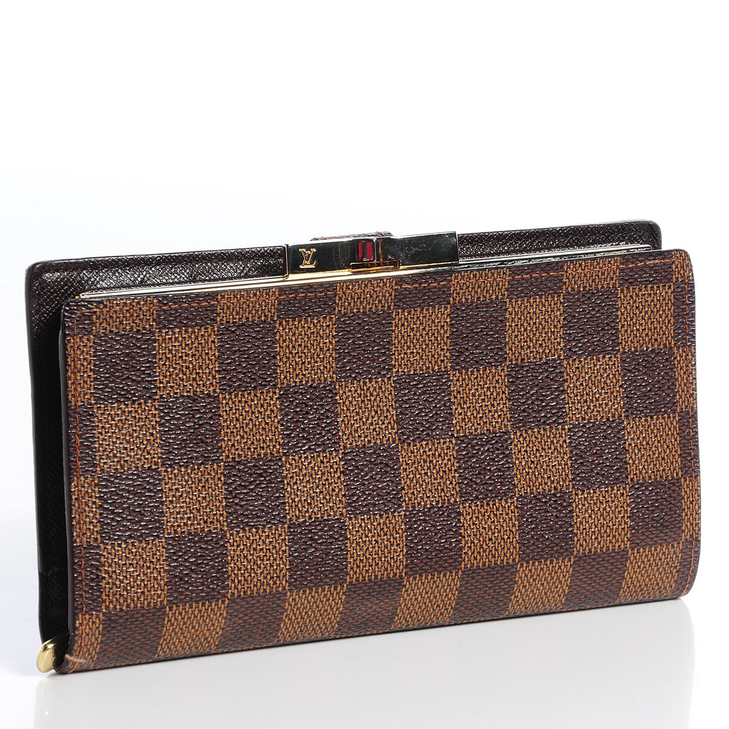 Damier Ebene French Purse Wallet