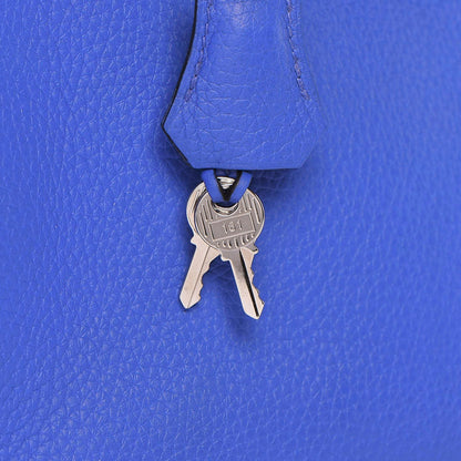 Hermes Taurillon Clemence Kelly Retourne 32 Bleu Electrique 17 of 42