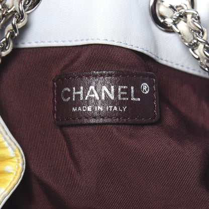 Chanel Satin CC Camellia Chain Bag Multicolor 6 of 12