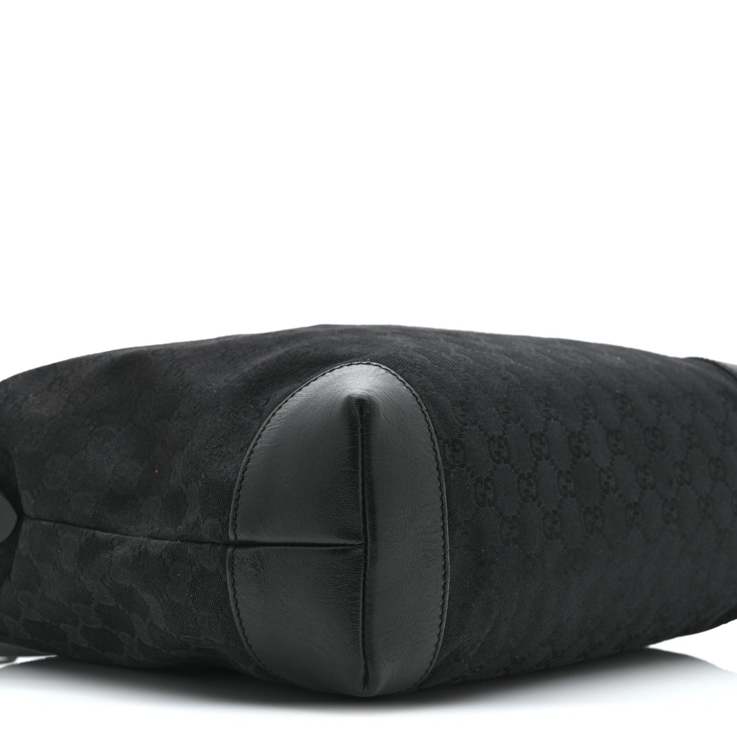 Gucci Monogram Canvas Messenger Bag Black 10 of 11