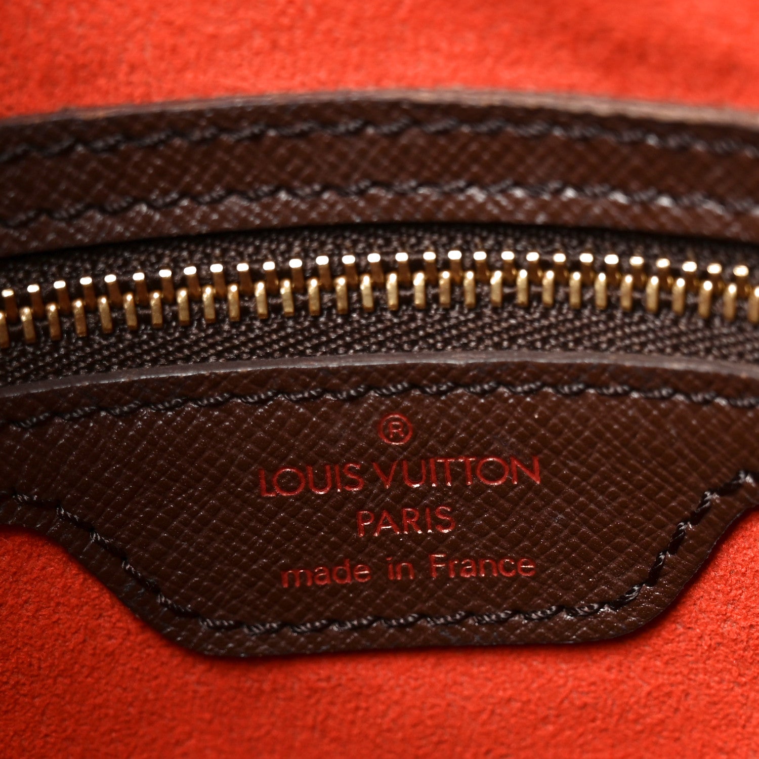 Louis Vuitton Damier Ebene Marais Bucket 23 6 of 9