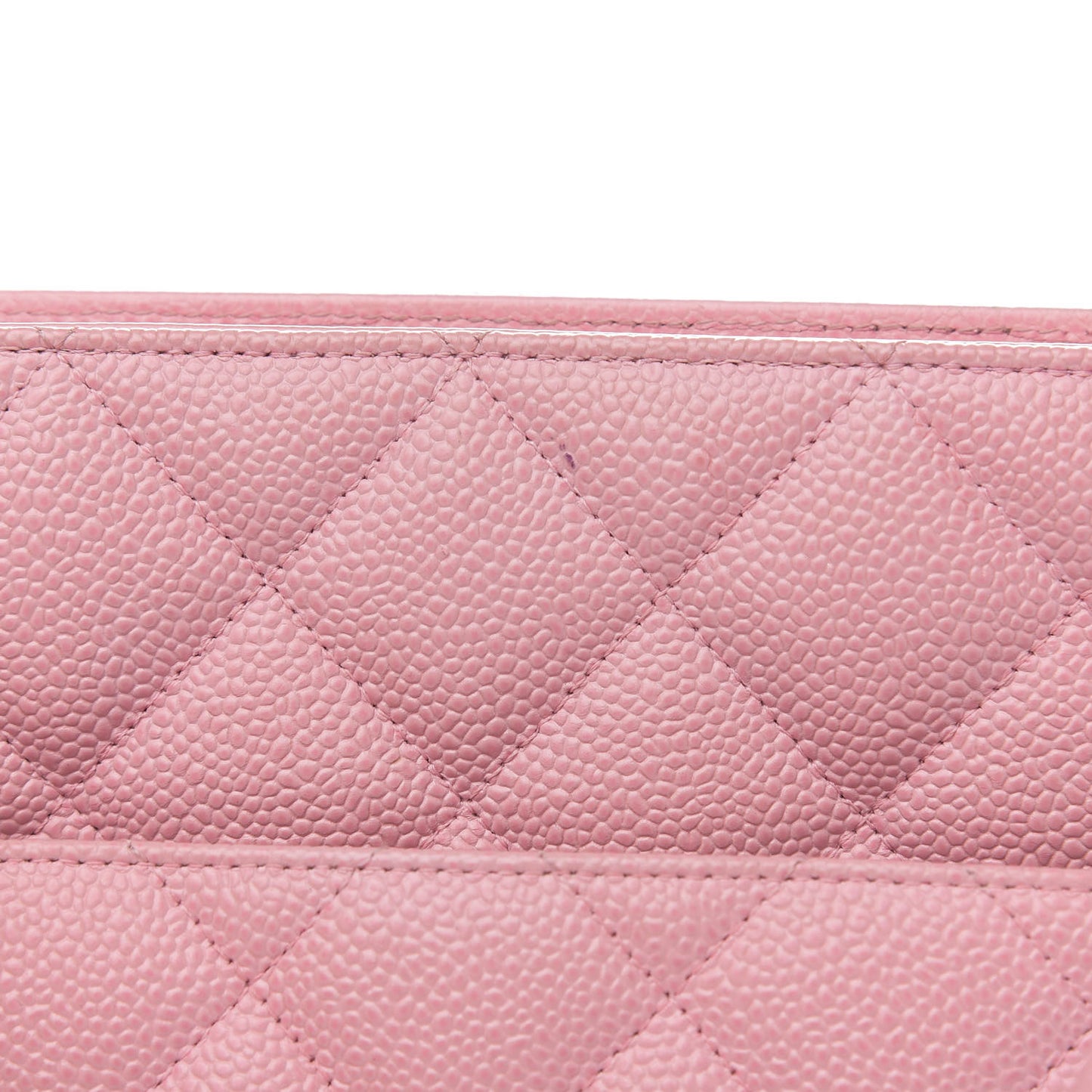 Caviar Quilted Medallion Tote Light Pink