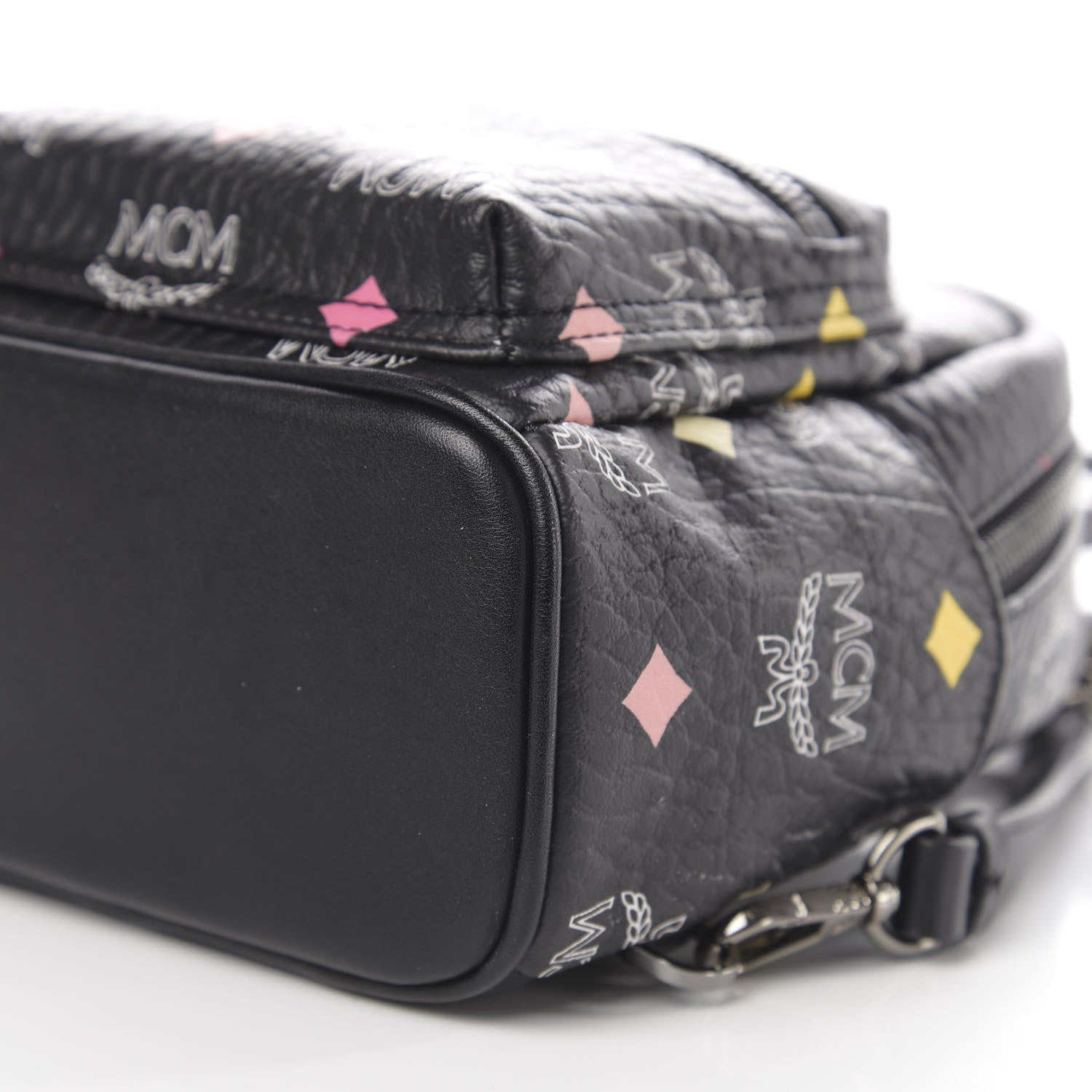 MCM Visetos Spektrum X-Mini Backpack Black 8 of 9
