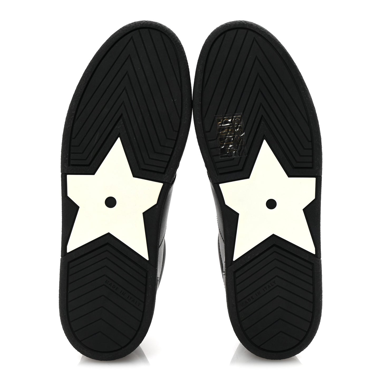 Calfskin Suede Logo Sneakers 36.5 Black