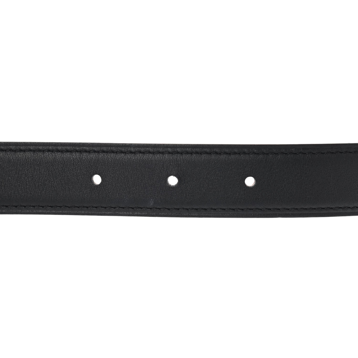 Hermes Swift Epsom 24mm Mini Constance H Belt 85 Black Gold 5 of 5