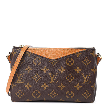 Louis Vuitton Monogram Pallas Crossbody Safran 1 of 9