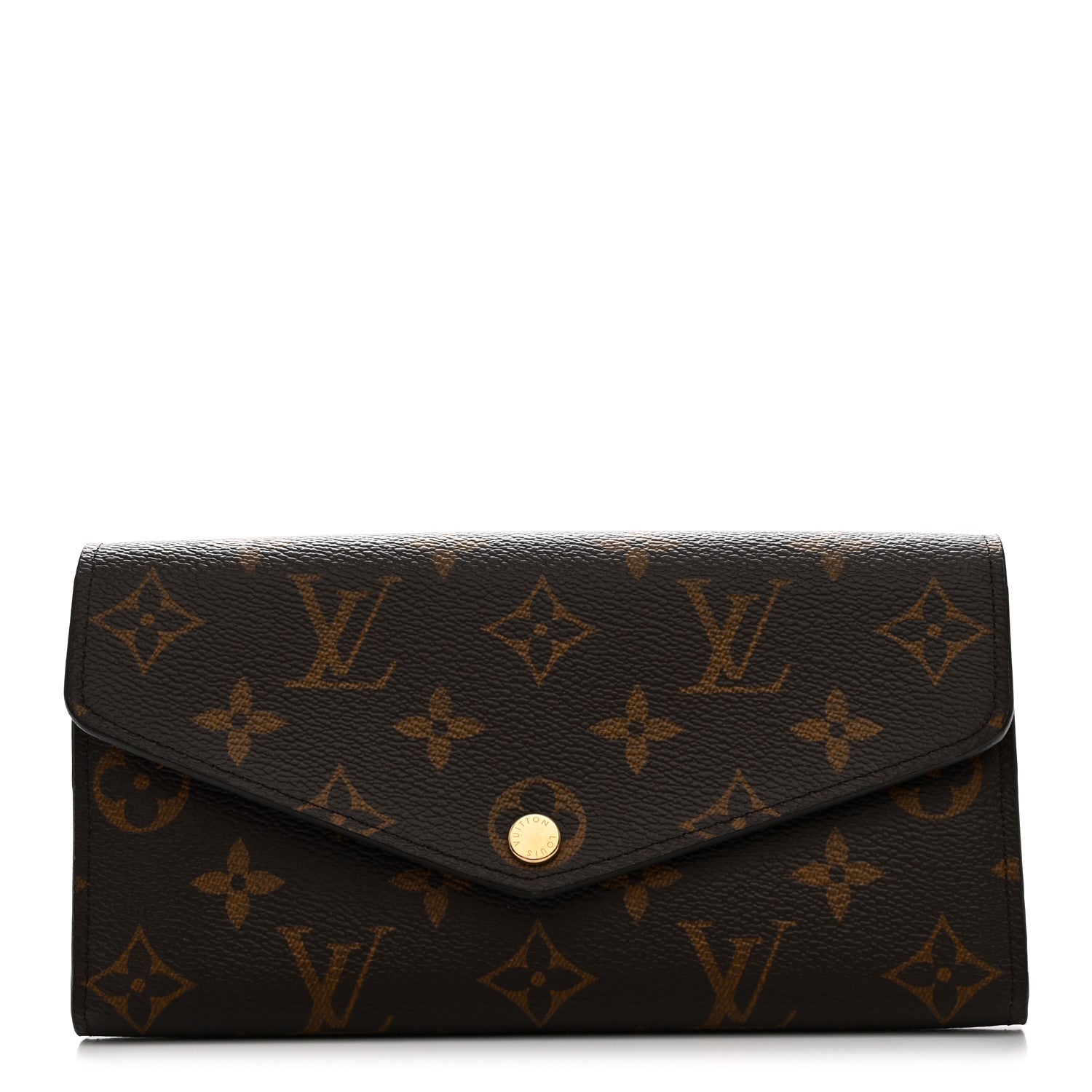 Louis Vuitton Monogram Sarah Wallet NM Coquelicot 1 of 7
