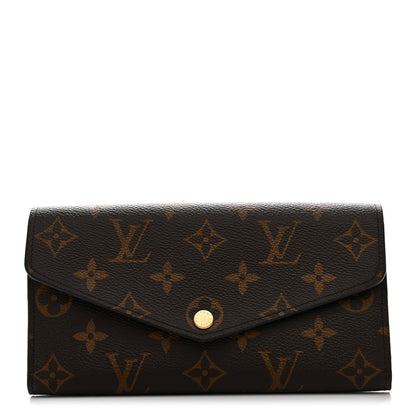 Louis Vuitton Monogram Sarah Wallet NM Coquelicot 1 of 7
