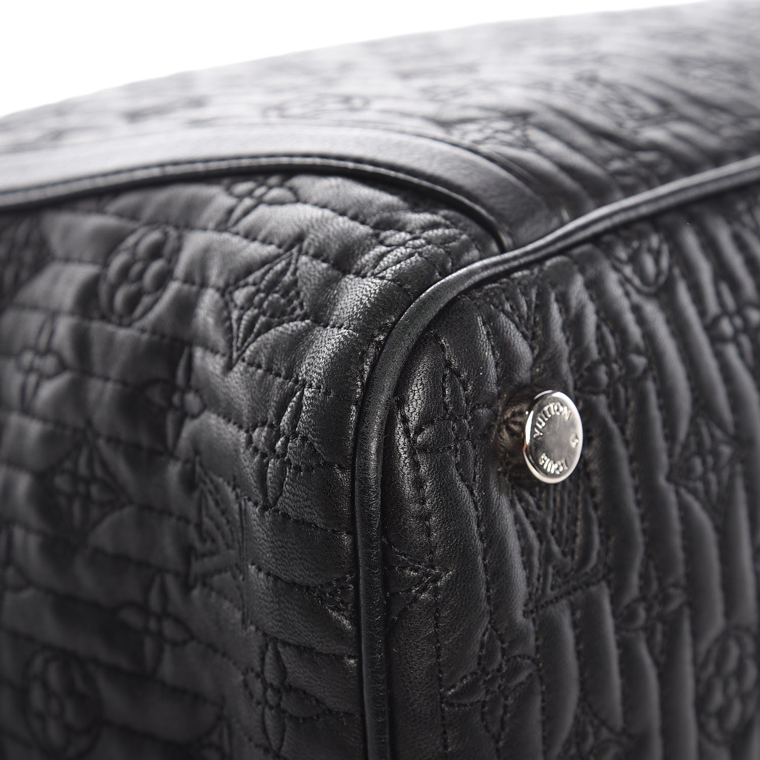 Louis Vuitton Monogram Lambskin Antheia Ixia MM Black 9 of 12