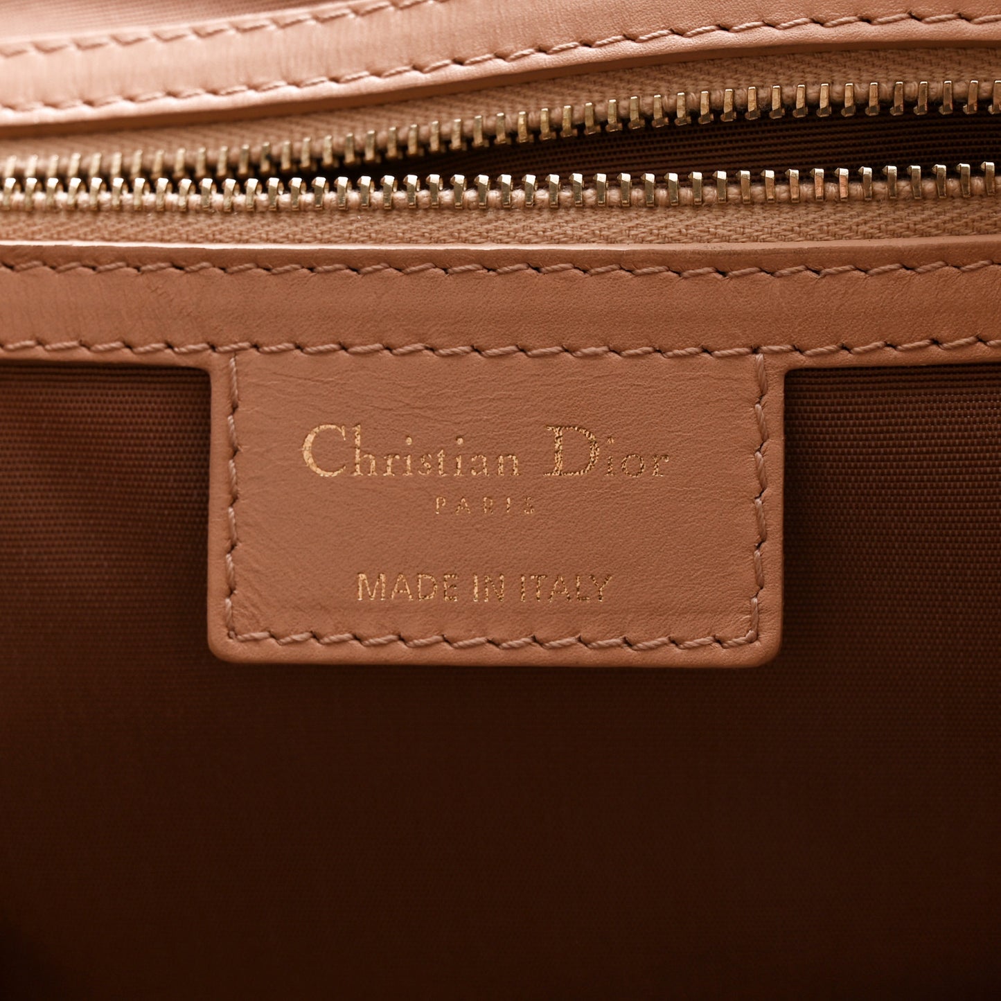 Coated Canvas Cannage Medium Panarea Tote Rosato
