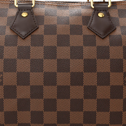 Louis Vuitton Damier Ebene Speedy 25 8 of 10