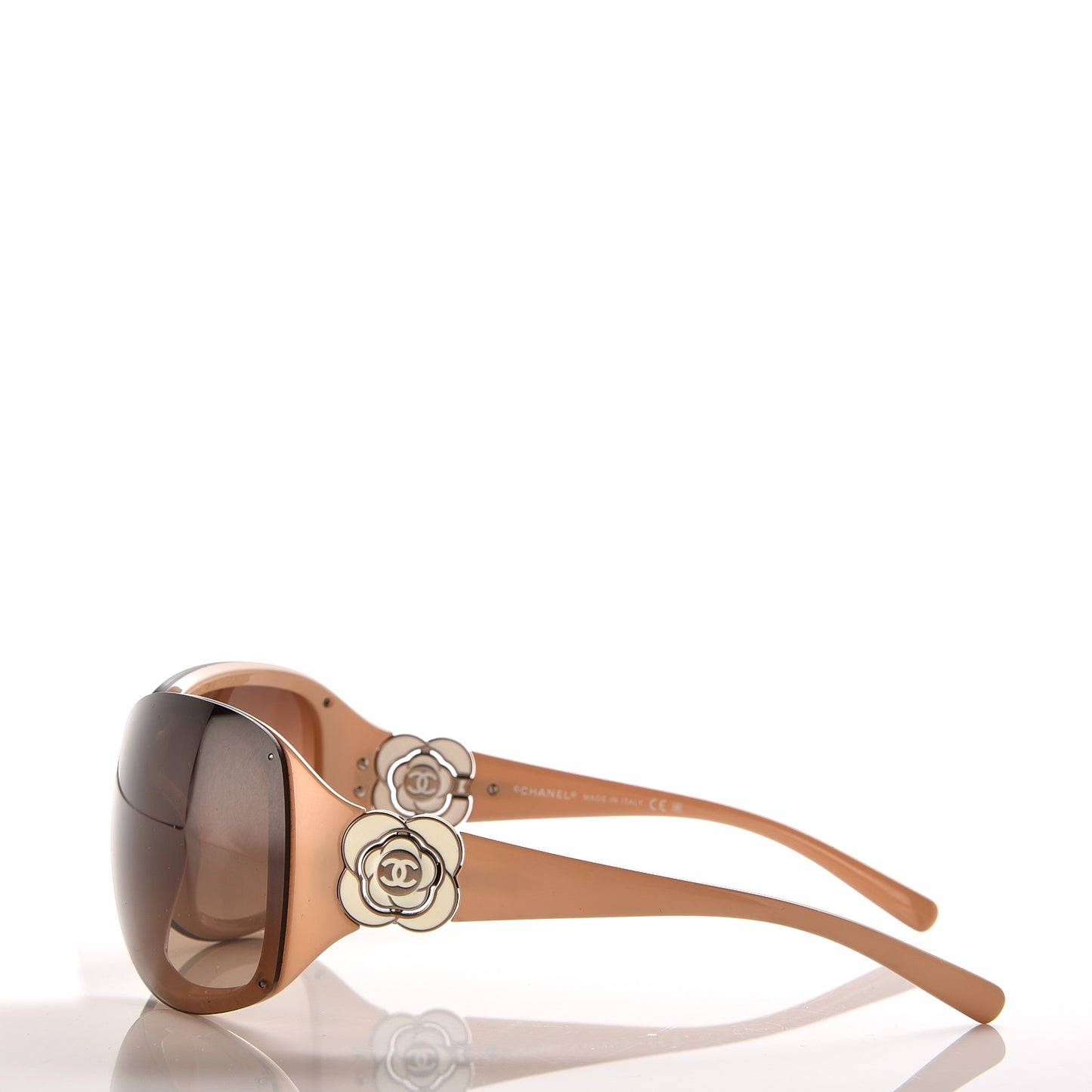 Camellia CC Sunglasses 6032 Beige