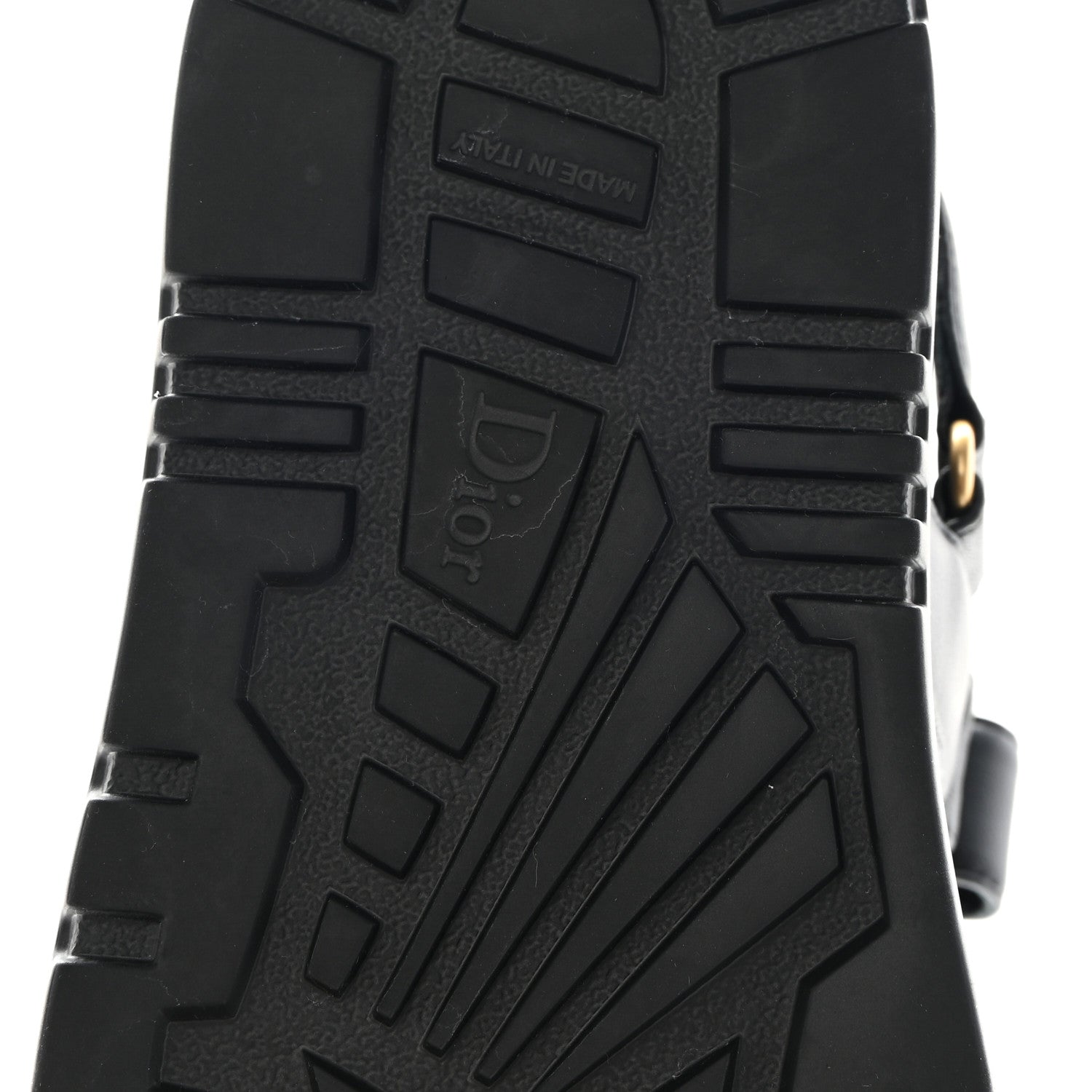 Christian Dior Lambskin Dioract 10mm Sandals 40 Black 12 of 13