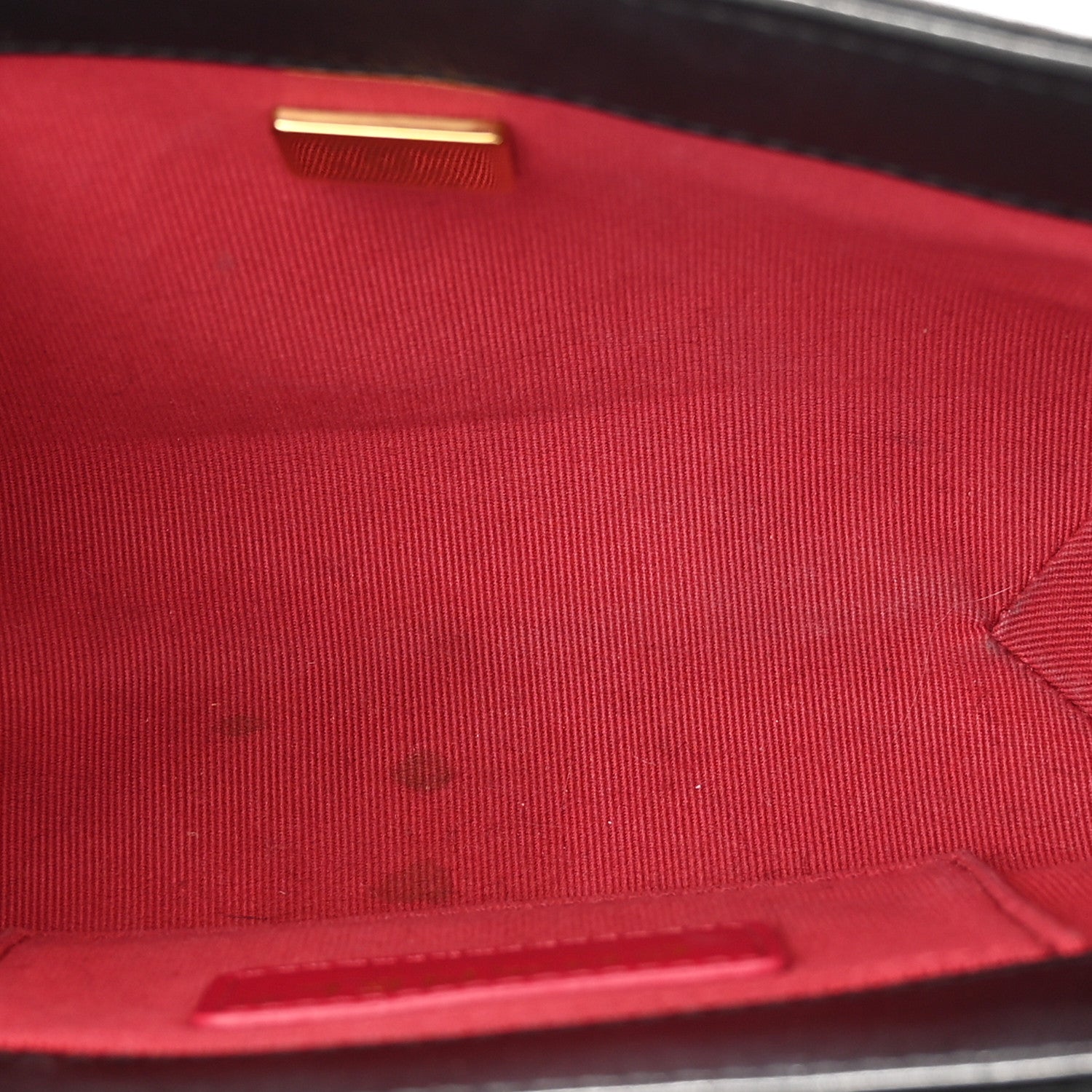 Chanel Lambskin Quilted Diamond Lock Flap Black 5 of 10