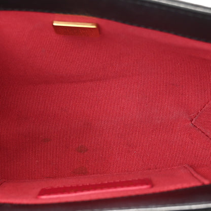 Chanel Lambskin Quilted Diamond Lock Flap Black 5 of 10