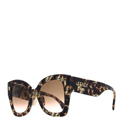 Fendi Acetate FF 53mm Sunglasses 0434/G/S Tortoise 1 of 7