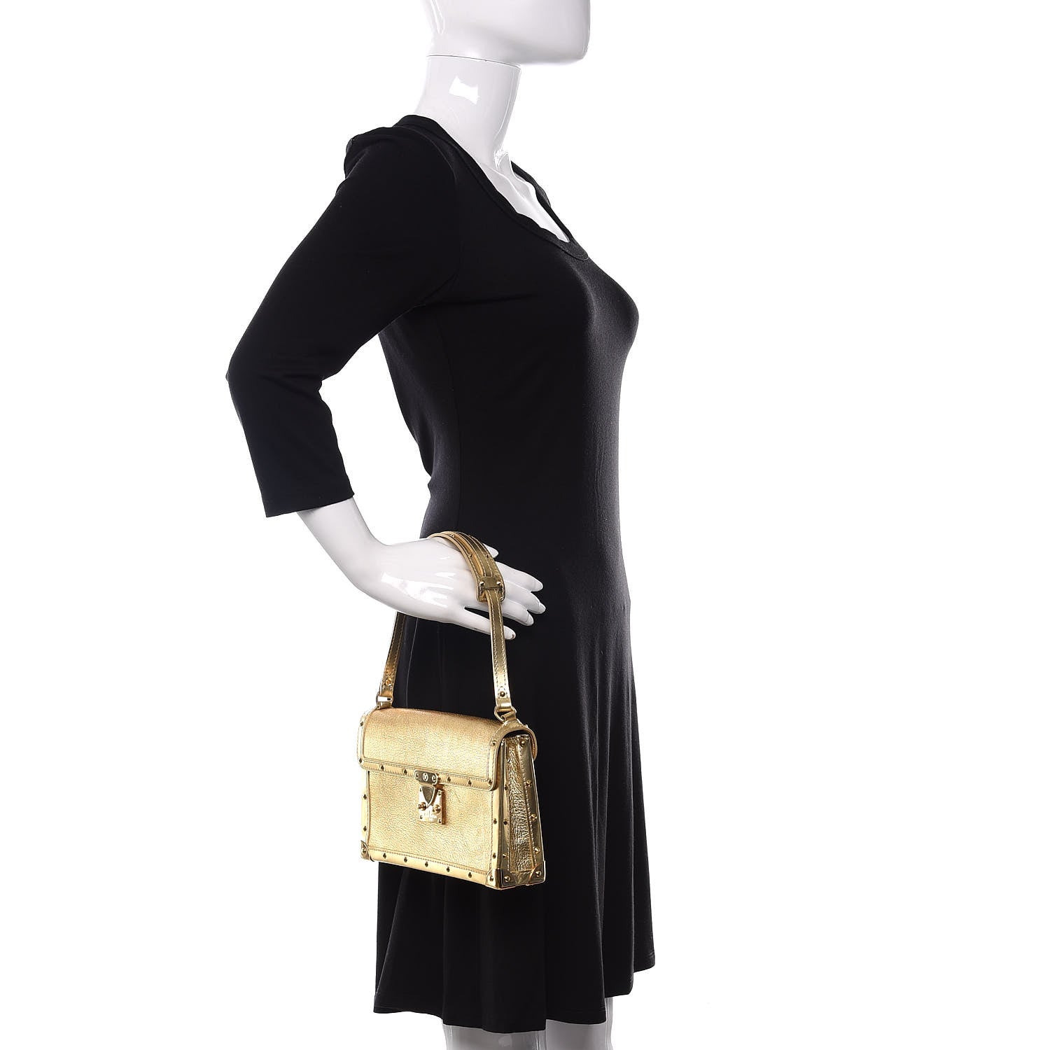 Louis Vuitton Suhali L'Aimable Gold 2 of 10
