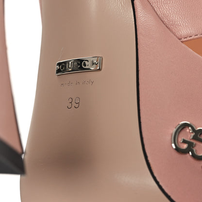 Gucci Malaga Kid Interlocking G Studs 155mm Platform Sandals 39 Perfect Pink 6 of 9