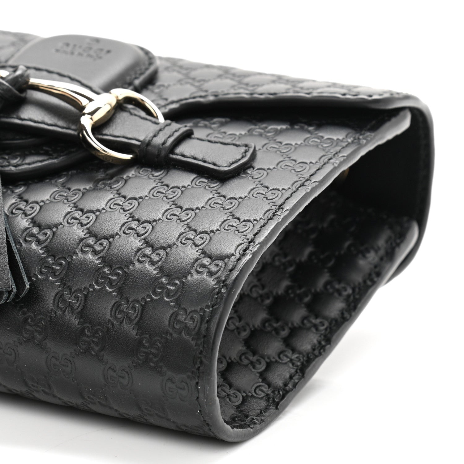Gucci Microguccissima Mini Emily Shoulder Bag Black 11 of 11