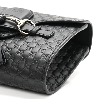 Gucci Microguccissima Mini Emily Shoulder Bag Black 11 of 11