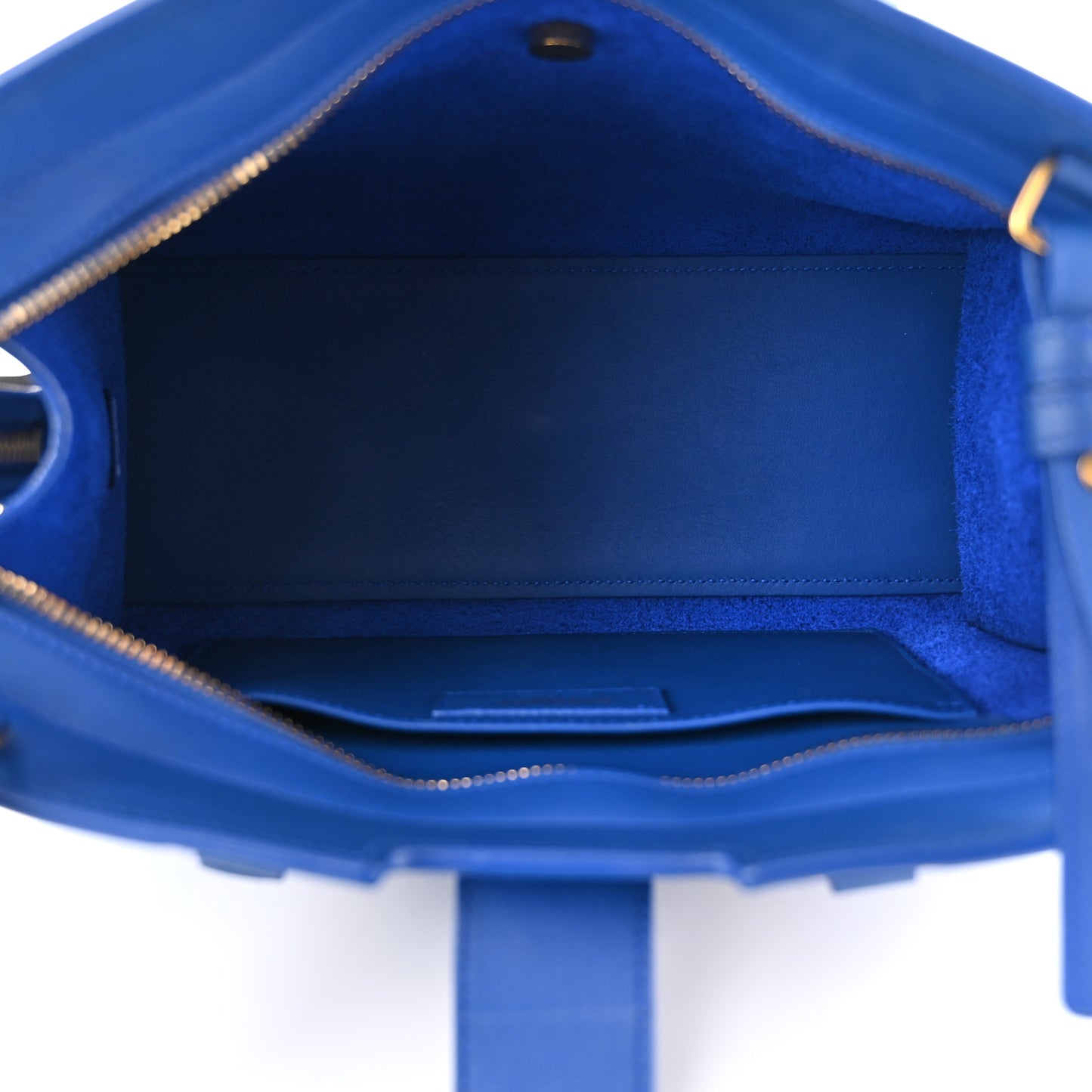 Calfskin Monogram Baby Cabas Blue Majorelle