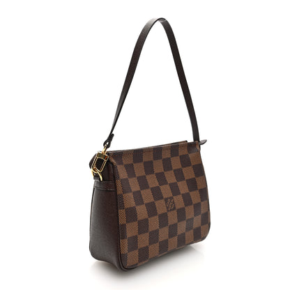 Louis Vuitton Damier Ebene Trousse Make Up Bag Pochette 3 of 10