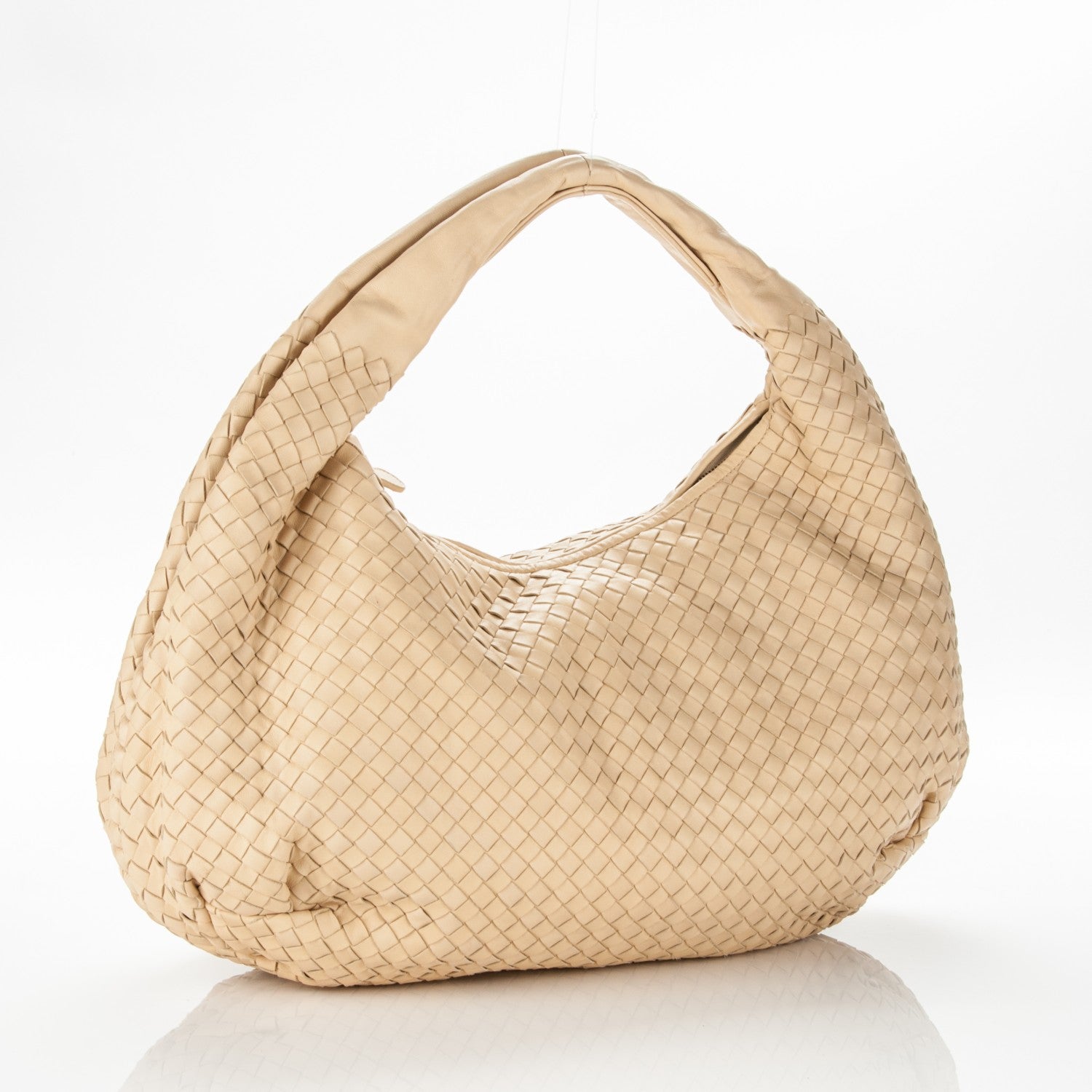 Bottega Veneta Nappa Intrecciato Large Belly Veneta Hobo Paille 3 of 8