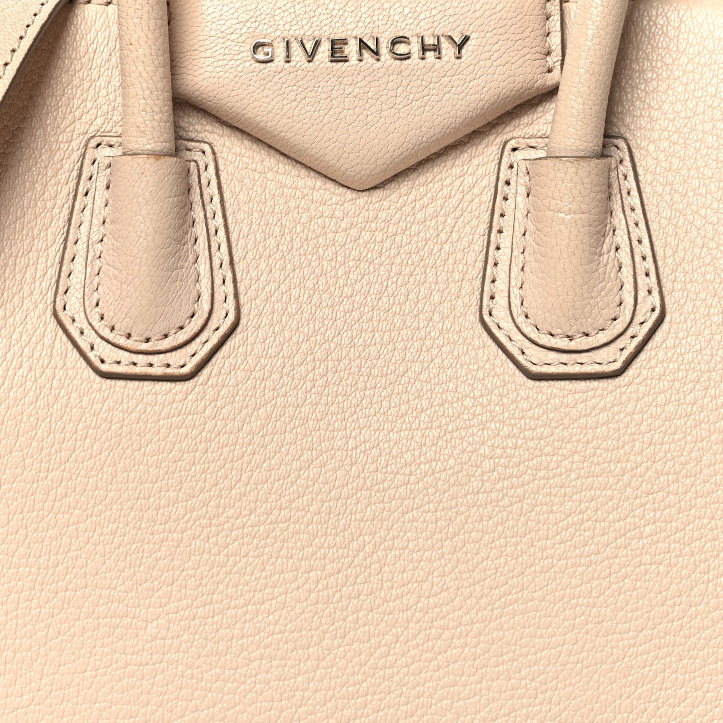 Sugar Goatskin Mini Antigona Nude Pink