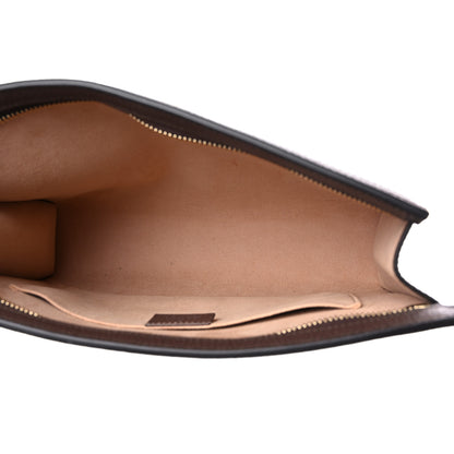 Gucci GG Supreme Monogram Web Ophidia Pouch Brown 5 of 11