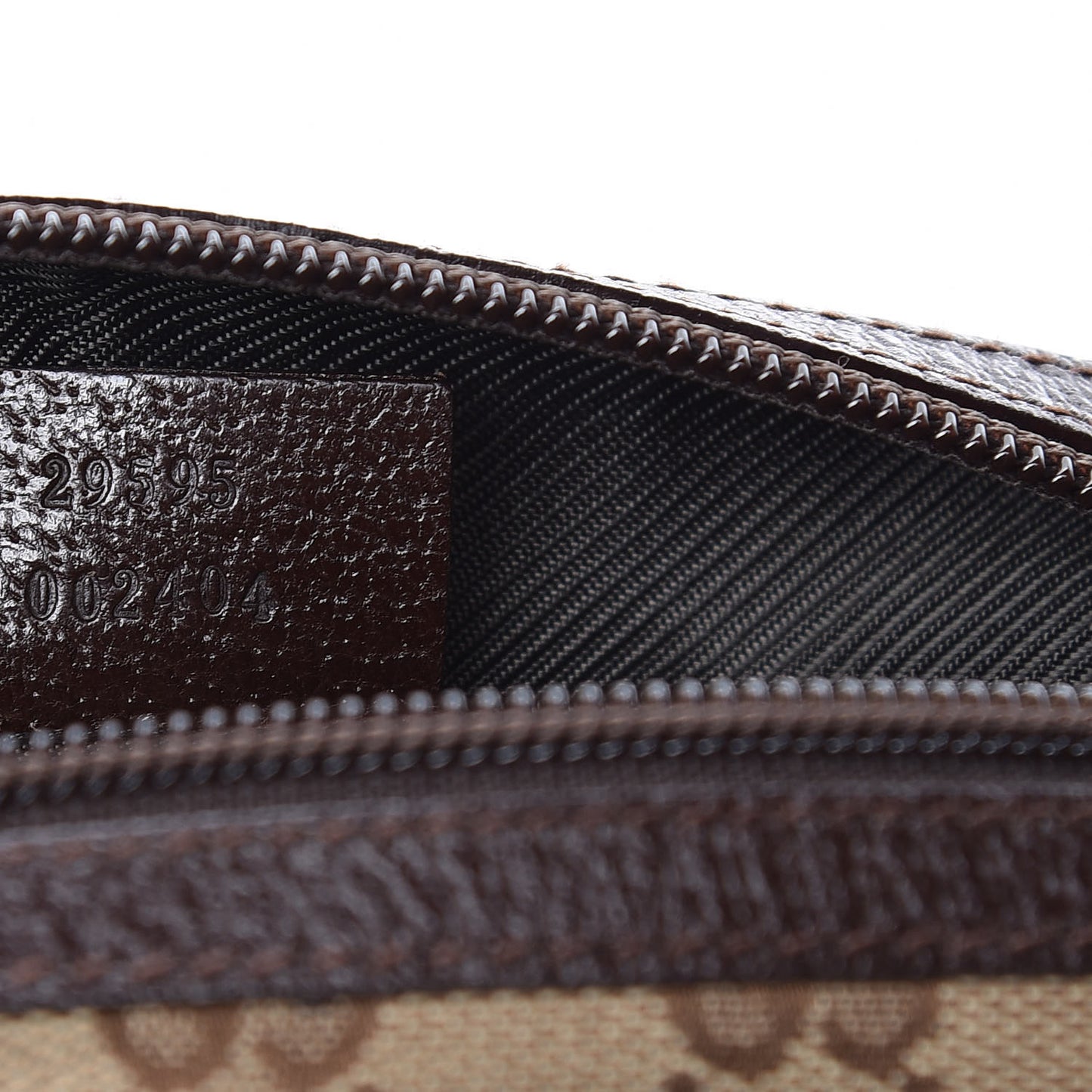 Monogram Large Cosmetic Case Brown