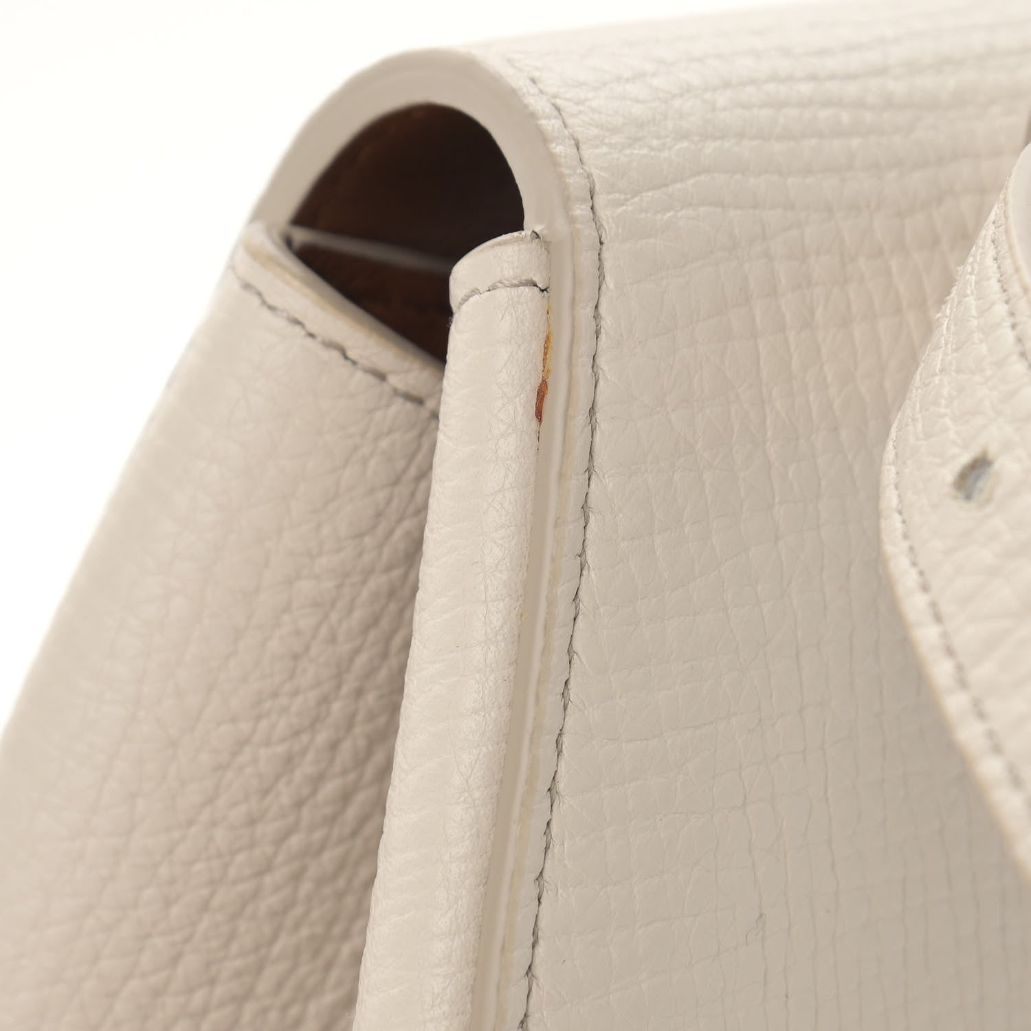 Bottega Veneta Palmellato Calfskin Rounded Belt Bag Plaster 10 of 10