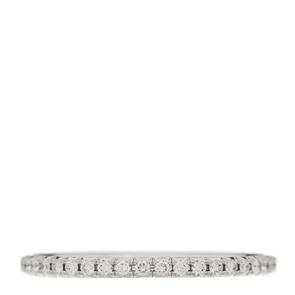 Tiffany Platinum Diamond Metro Full Eternity Band Ring 52 6 3 of 4