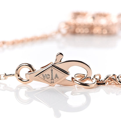 Van Cleef & Arpels 18K Rose Gold Sweet Alhambra Bracelet 4 of 8