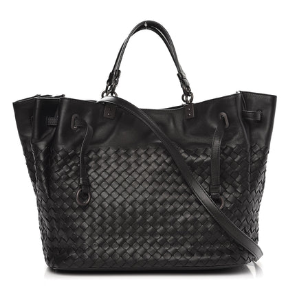 Bottega Veneta Nappa Intrecciato Bucket Bag Nero Black 1 of 11