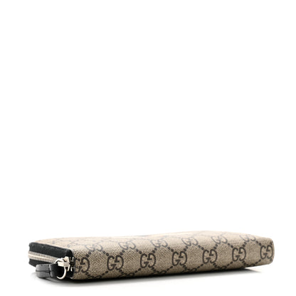 Gucci GG Supreme Monogram Bee Zip Around Wallet 4 of 13