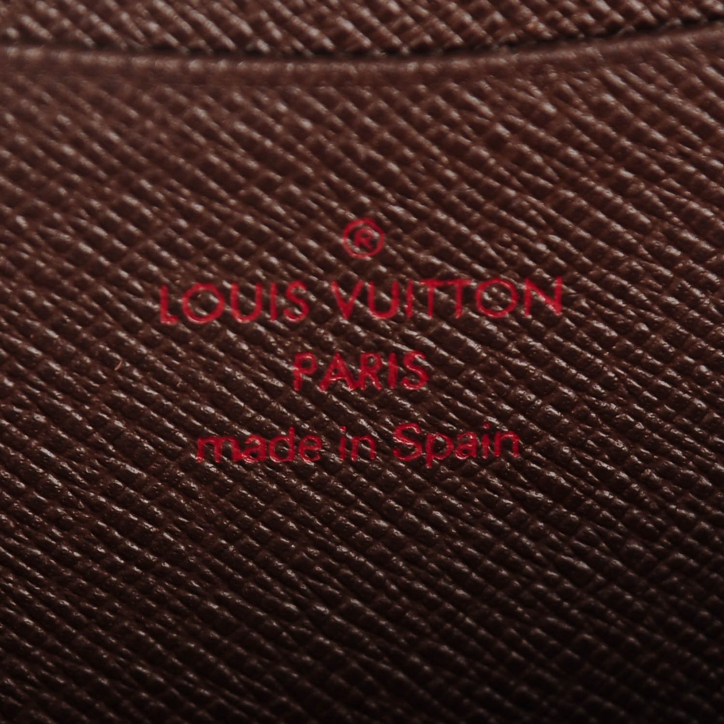 Damier Ebene Porte-Monnaie Zippy Wallet