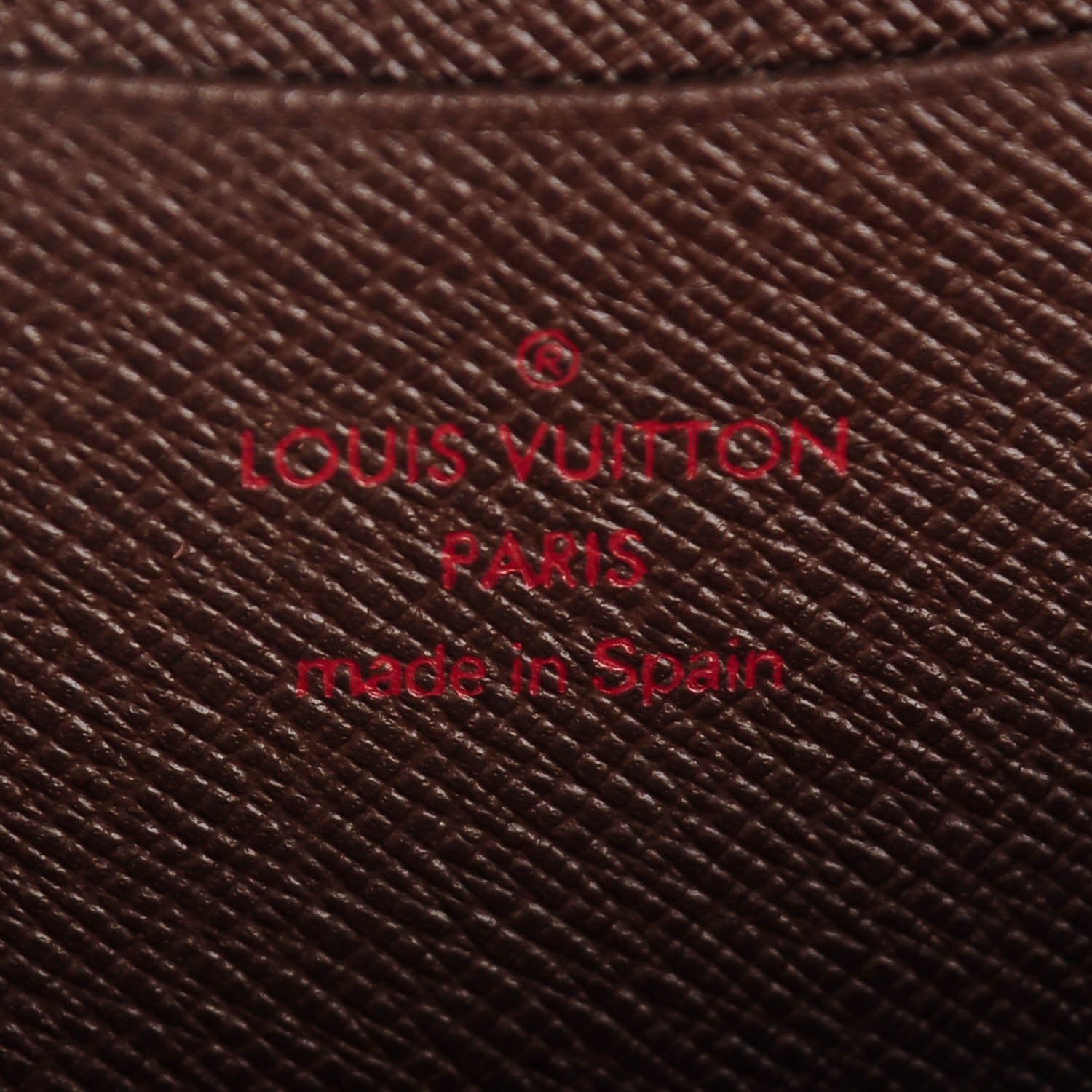 Louis Vuitton Damier Ebene Porte-Monnaie Zippy Wallet 6 of 7