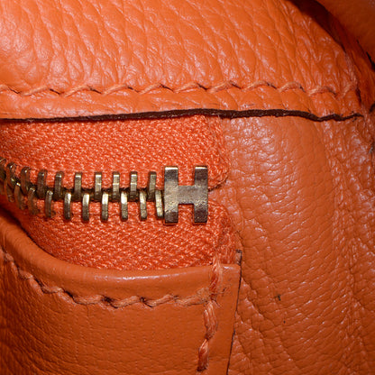 Hermes Togo Kelly Retourne 35 Orange 17 of 22