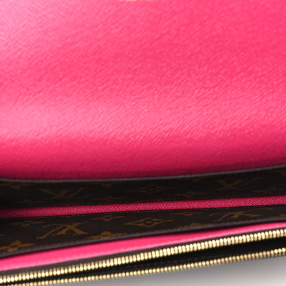 Louis Vuitton Monogram Bloom Flower Emilie Wallet 5 of 6