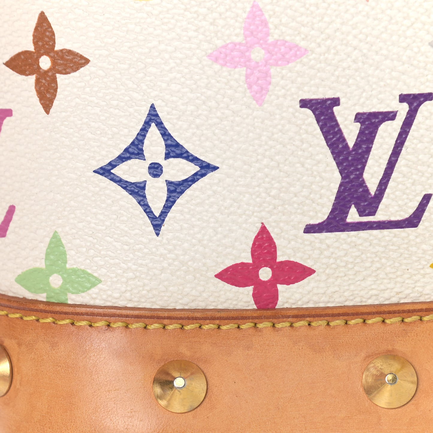 Monogram Multicolor Alma White