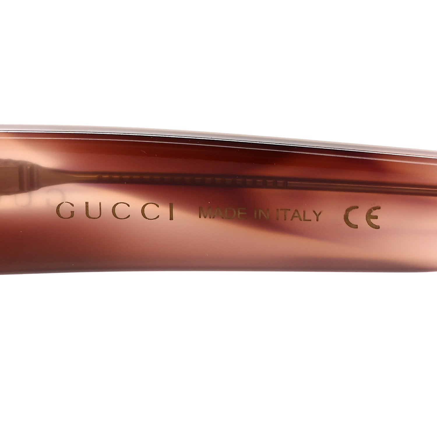 Gucci Acetate Square Frame Sunglasses GG0459S Tortoise Grey 5 of 9