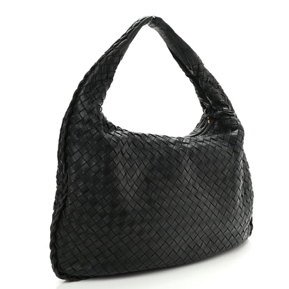 Bottega Veneta Nappa Intrecciato Medium Veneta Hobo Black 3 of 11
