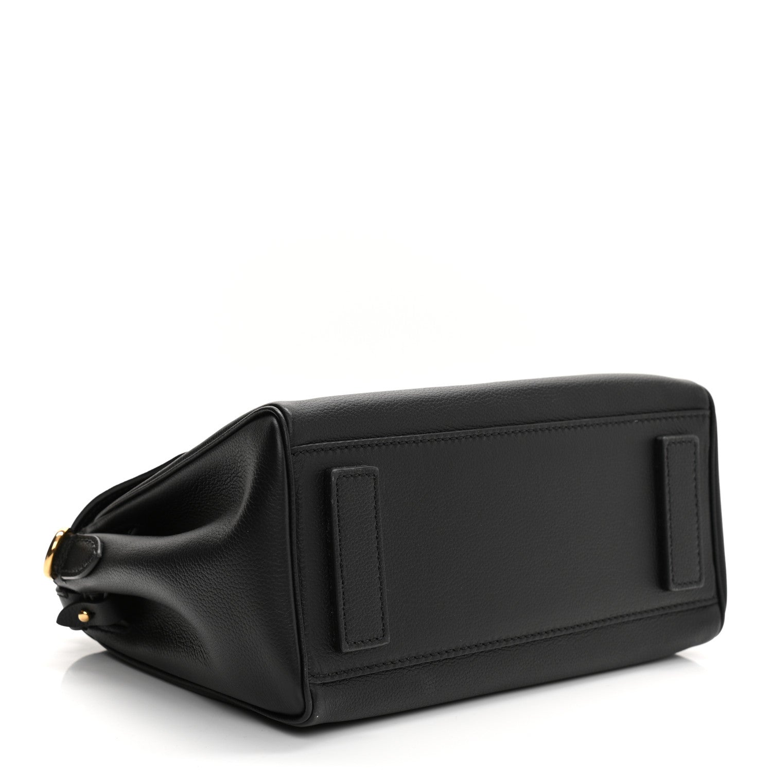 Versace Calfskin Medium La Medusa Top Handle Handbag Black 5 of 21