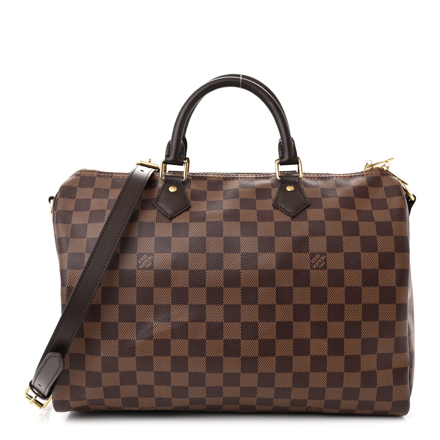Louis Vuitton Damier Ebene Speedy Bandouliere 35 1 of 10