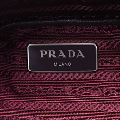 Prada Nylon Vela Messenger Bag Granato 8 of 9