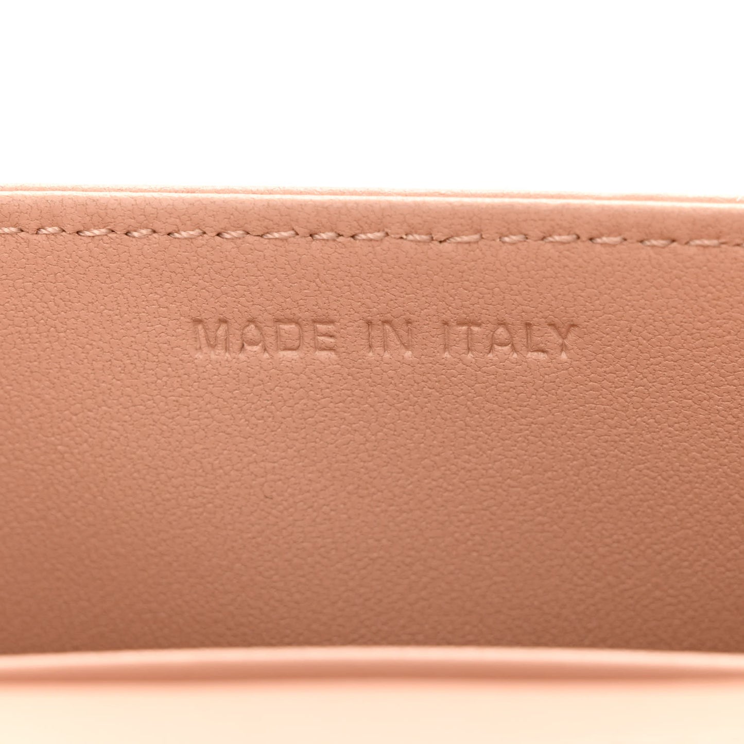 Lambskin Lady Dior Top Handle Clutch Caramel Beige