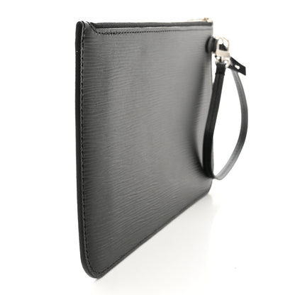 Louis Vuitton Epi Neverfull Pochette MM GM Black 3 of 7