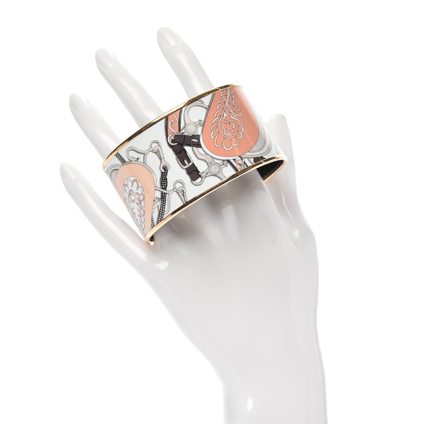 Enamel Printed Extra Wide Bracelet 70